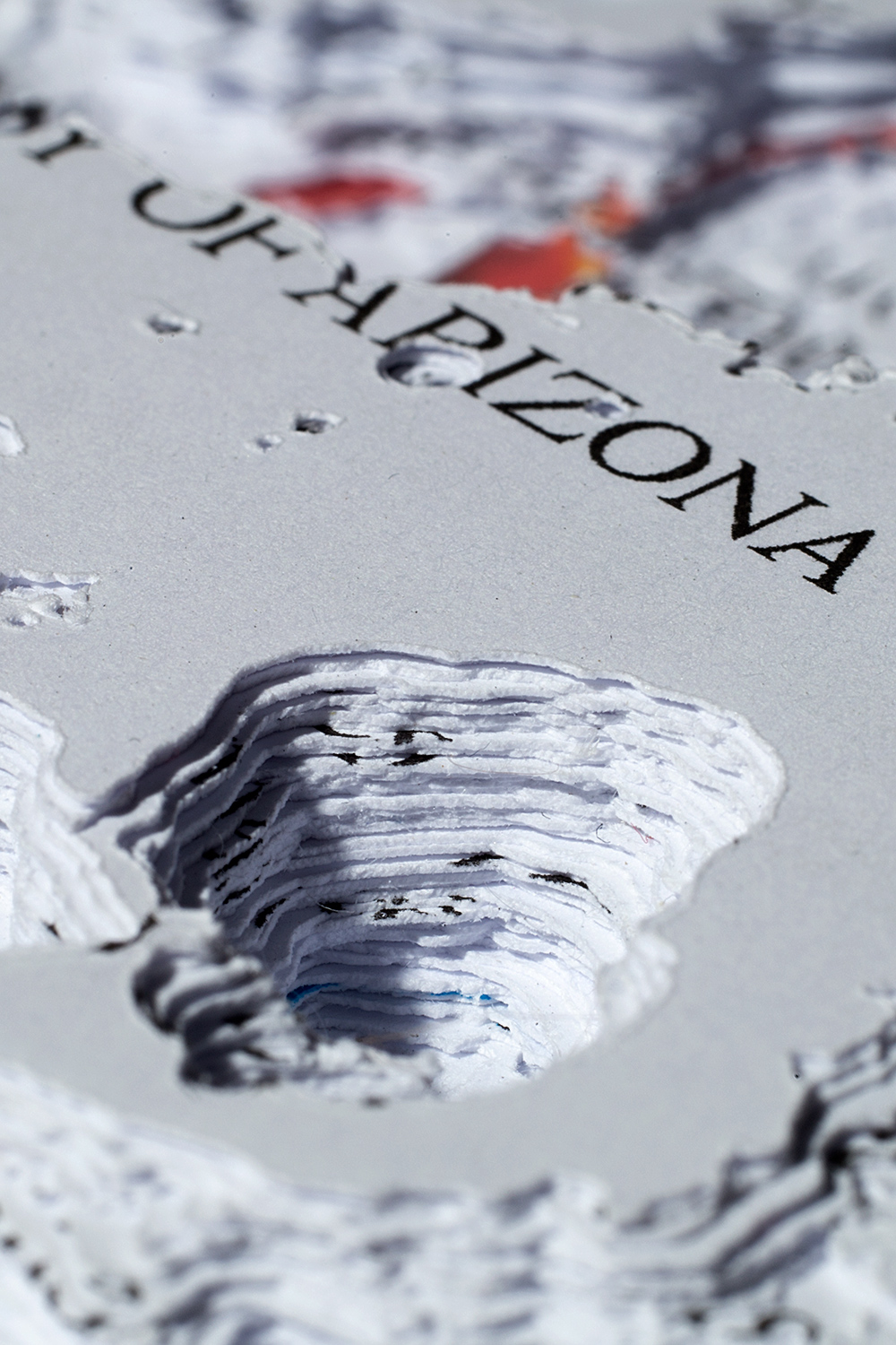 Jamie Louise Molaro's laser-cut thesis.